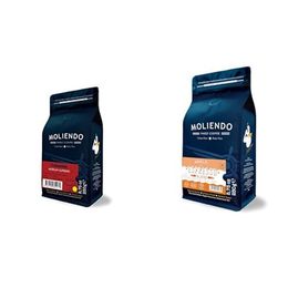 Moliendo Finest Coffee 250 gr Colombia Medellin Supremo Yöresel Çekirdek Kahve + 250 gr Amalfi Espresso Blend Çekirdek Kahve