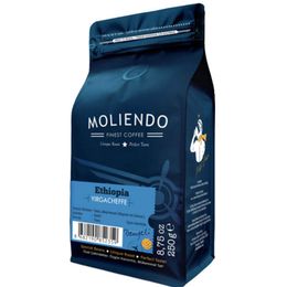 Moliendo Finest Coffee 250 gr Ethiopia Yirgacheffe Yöresel Çekirdek Kahve