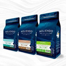 Moliendo Finest Coffee 3x250 gr Espresso Avantaj Paketi Çekirdek Kahve