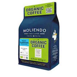 Moliendo Finest Coffee Organic 250 gr Guatemala Shb Yöresel Çekirdek Kahve