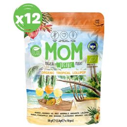 Mom 12x58 gr Organik Tropikal Lolipop