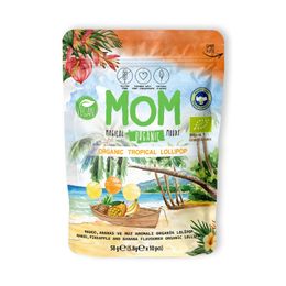 Mom 28 gr Tropikal Organik Lolipop