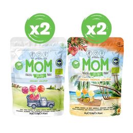 Mom 4x58 gr Karışık Organik Lolipop