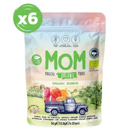 Mom 6x56 gr Organik Meyveli Bonbon