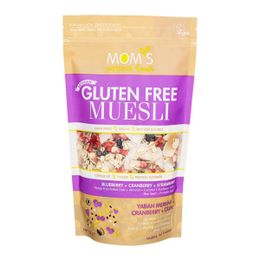 Mom's 300 gr Glutensiz Yaban Mersini Turna Yemişi ve Çilekli Müsli