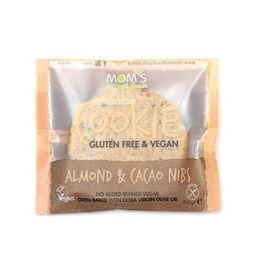 Mom's 50 gr Badem Kakao Glutensiz Cookie