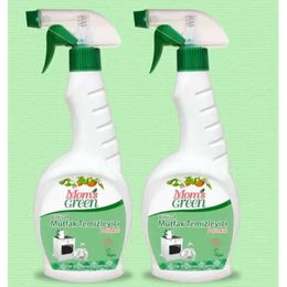 Mom's Green 2x750 ml Portakal Bitkisel Mutfak Temizleyici Sprey