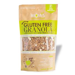 Mom's Natural Foods 300 gr Glutensiz Elma Tarçın Granola