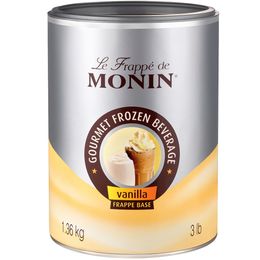 Monin 1,36 kg Vanilla Frappe Tozu