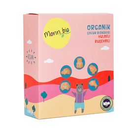 Monn Bio Organik Yulaflı Ruşeymli Çocuk Bisküvisi