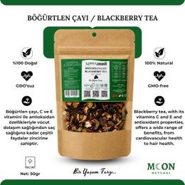 Moon Organik 50 gr Böğürtlen Çayı