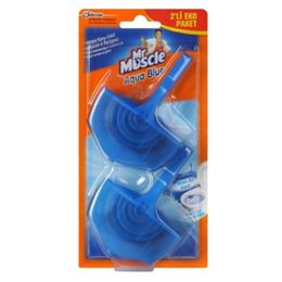 Mr. Muscle Aqua Mavi 2x40 gr Klozet Blok Tuvalet Temizleyici