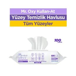 Mr.Oxy 4x100'lü Lavanta Kokulu Yüzey Temizlik Havlusu