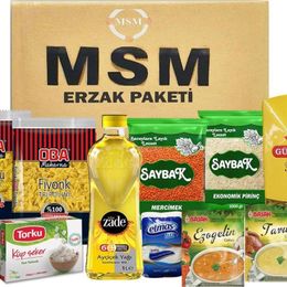 Msm No 30 Ramazan Paketi Erzak Gıda Kolisi Paketi