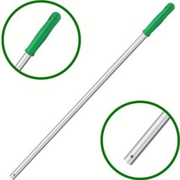 Mulpex Premium Kalite Vidalı 140 cm Yeşil Alüminyum Eloksallı Sap