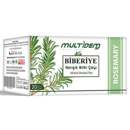Multidem 20'li Biberiye Karışık Bitki Çayı