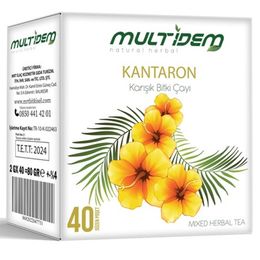 Multidem 40'lı Kantaron Karışık Bitki Çayı