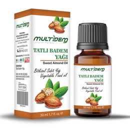 Multidem 50 ml Tatlı Badem Yağı