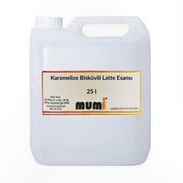 Mumi 25 lt Karamelize Bisküvili Latte Mum Esansı
