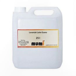 Mumi 25 lt Lavantalı Latte Mum Esansı