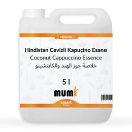 Mumi 5 lt Premium Hindistan Cevizli Kapuçino Mum Esansı