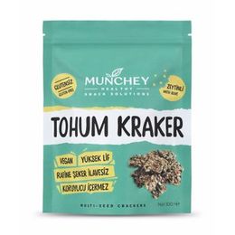 Munchey 100 gr Zeytinli Tohum Kraker