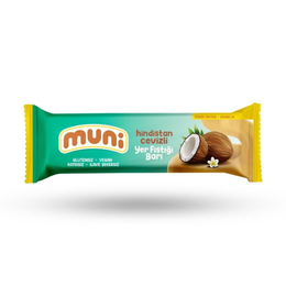 Muni 40 gr Hindistan Cevizli Yer Fıstığı Barı