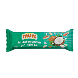 Muni 40 gr Hindistan Cevizli Yer Fıstığı Barı