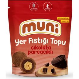 Muni 6x80 gr Çikolata Parçacıklı Yer Fıstığı Topu