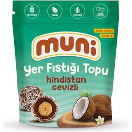 Muni 80 gr Hindistan Cevizli Yer Fıstığı Topu