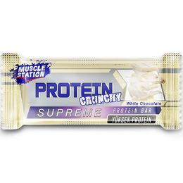 Muscle Station 40 gr Beyaz Çikolatalı Supreme Crunchy Protein Bar