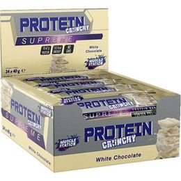 Muscle Station 40 gr Crun White Protein Bar