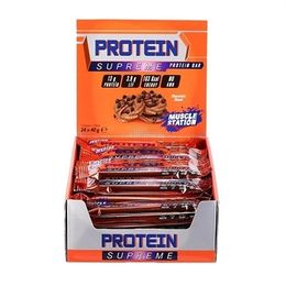 Muscle Station 40 gr Supreme Protein Bar Chocolate Chunks