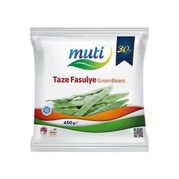 Muti 450 gr Dondurulmuş Taze Fasulye
