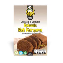 Mutlu 250 gr Glutensiz Un Karışımı Kakaolu Kek