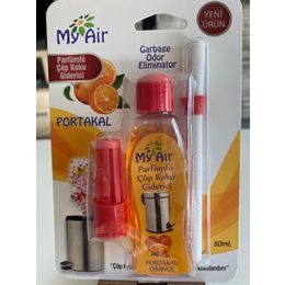 My Air 50 ml Parfümlü Portakal Çöp Koku Giderici