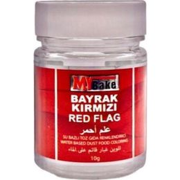 My Bake 10 gr Su Bazlı Bayrak Kırmızı Gıda Boyası