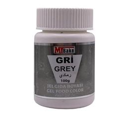 My Bake 100 gr Gri Jel Gıda Boyası