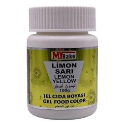 My Bake 100 gr Limon Sarı Jel Gıda Boyası