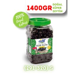 Mytat 1.4 kg 291-320 S Doğal Gemlik Süper Siyah Zeytin