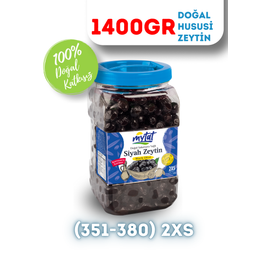 Mytat 1.4 kg 351-380 2Xs Doğal Gemlik Hususi Siyah Zeytin