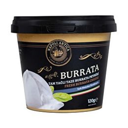 Napoli Antica 120 gr İnek Sütlü Tam Yağlı Taze Burrata Peyniri