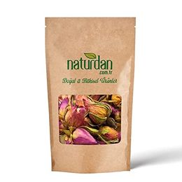 Naturdan 1 kg Pembe Tomurcuk Gül Kurusu