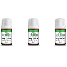 Naturdan 3x15 ml Yaş Üzüm Aroması