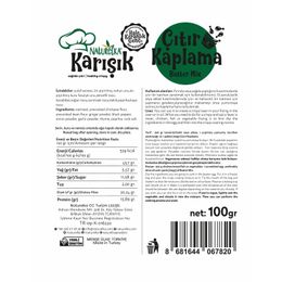 Naturelka 100 gr Çıtır Kaplama Harcı