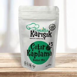 Naturelka 100 gr Glutensiz Çıtır Kaplama Et Tavuk Balık Pane Harcı
