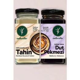 Natureller 280 gr Fethiye Tahini + 380 gr Malatya Dut Pekmezi