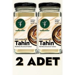 Natureller 2x280 gr Orta Kavrulmuş Fethiye Yerli Susam Tahin