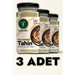 Natureller 3x280 gr Orta Kavrulmuş Fethiye Yerli Susam Tahin