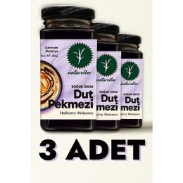 Natureller 3x380 gr Soğuk Sıkım Malatya Dut Pekmezi